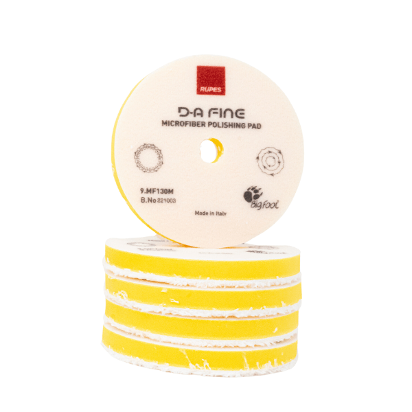 RUPES D-A Microfibre de Polissage Fin (Jaune)
