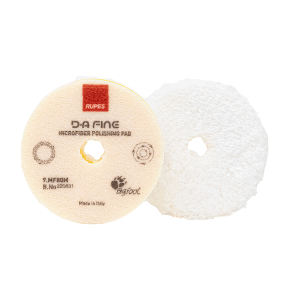 RUPES D-A Microfibre de Polissage Fin (Jaune)