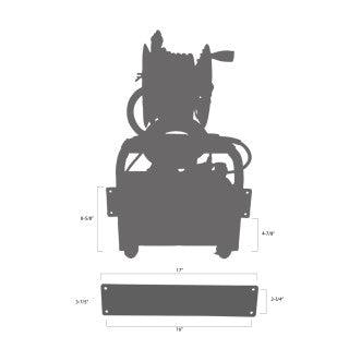 AR Blue AR630TSS-PRO, PRESSURE WASHER, ROLLING & WALL MOUNT CART, AND ACCESSORIES KIT
