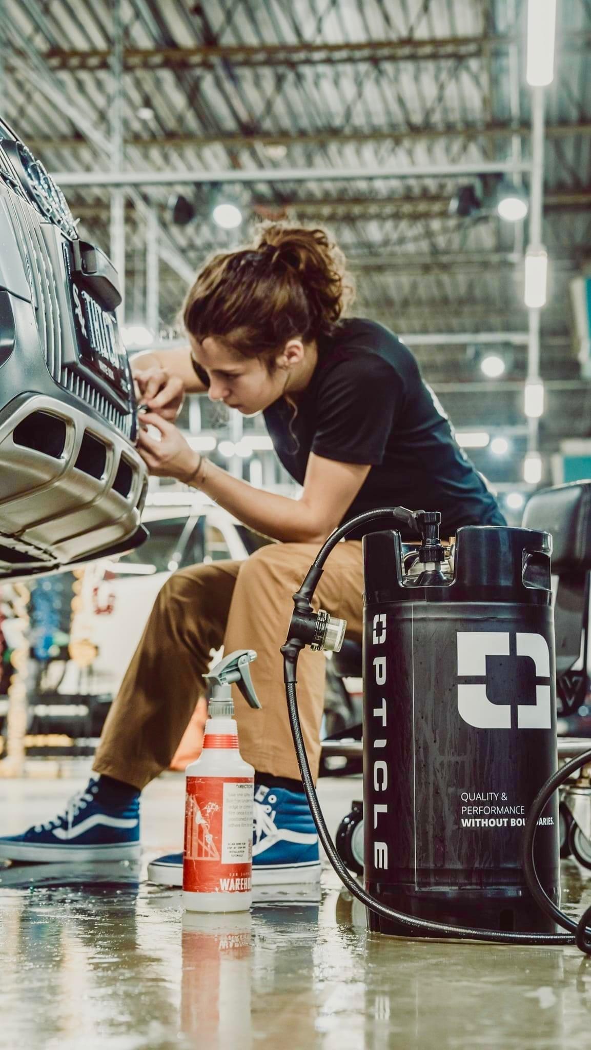 Formation détaillée sur le film de protection de peinture Opticle