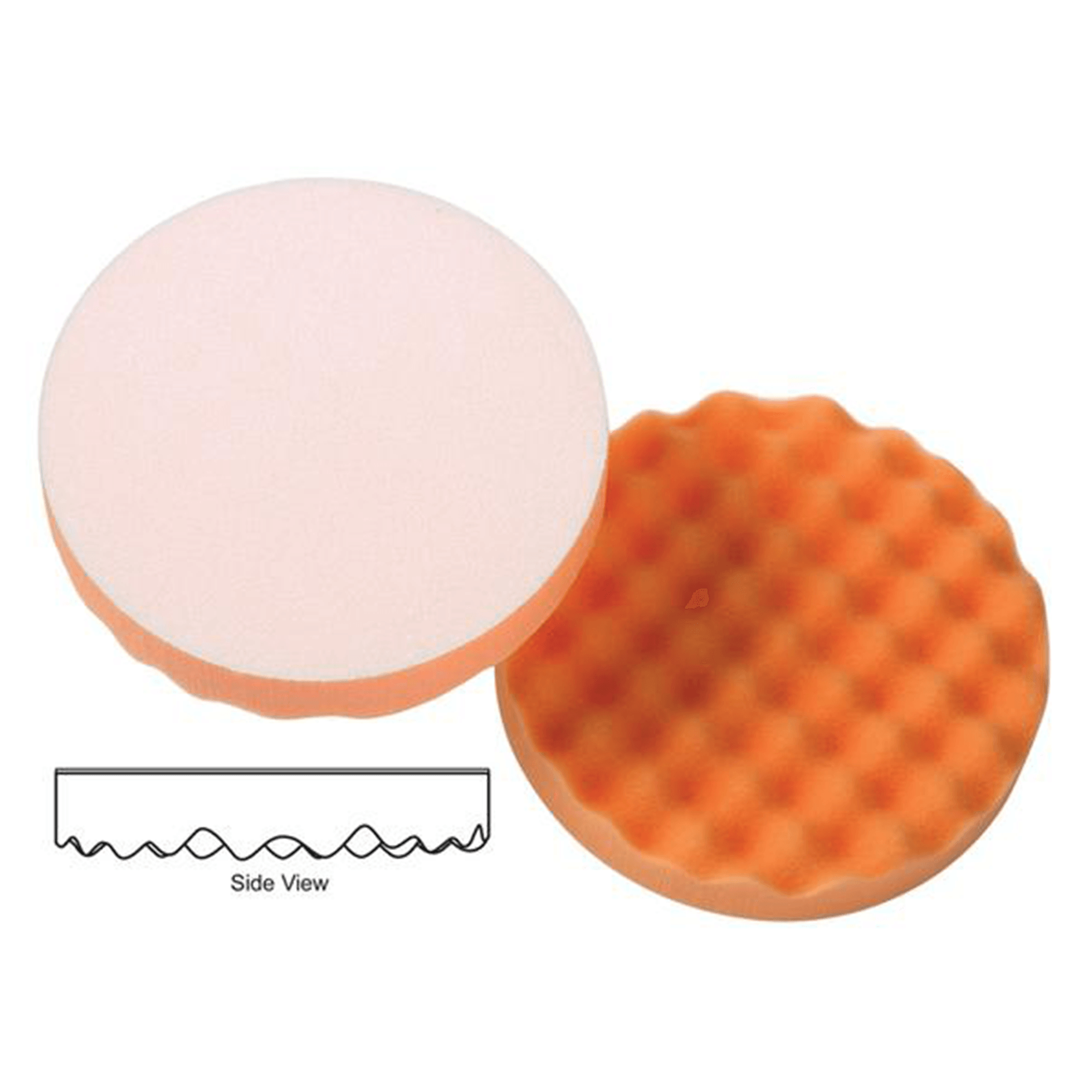 LAKE COUNTRY Tampon Waffle Pro de Coupe Légère Orange