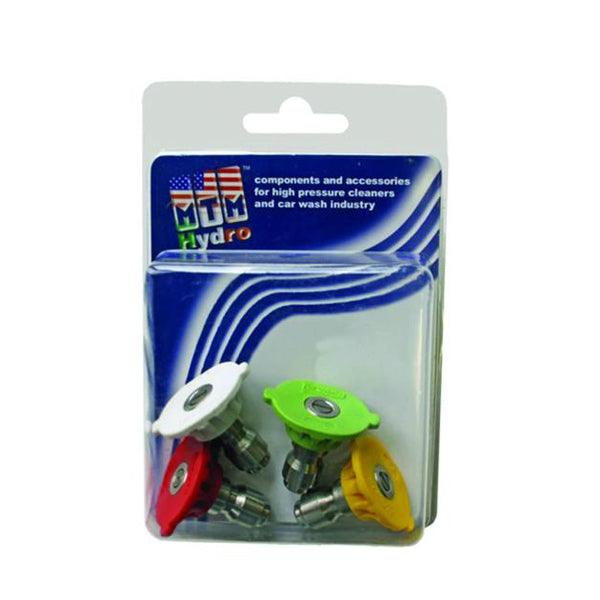 Lot de 4 buses de contrôle qualité en acier inoxydable MTM HYDRO