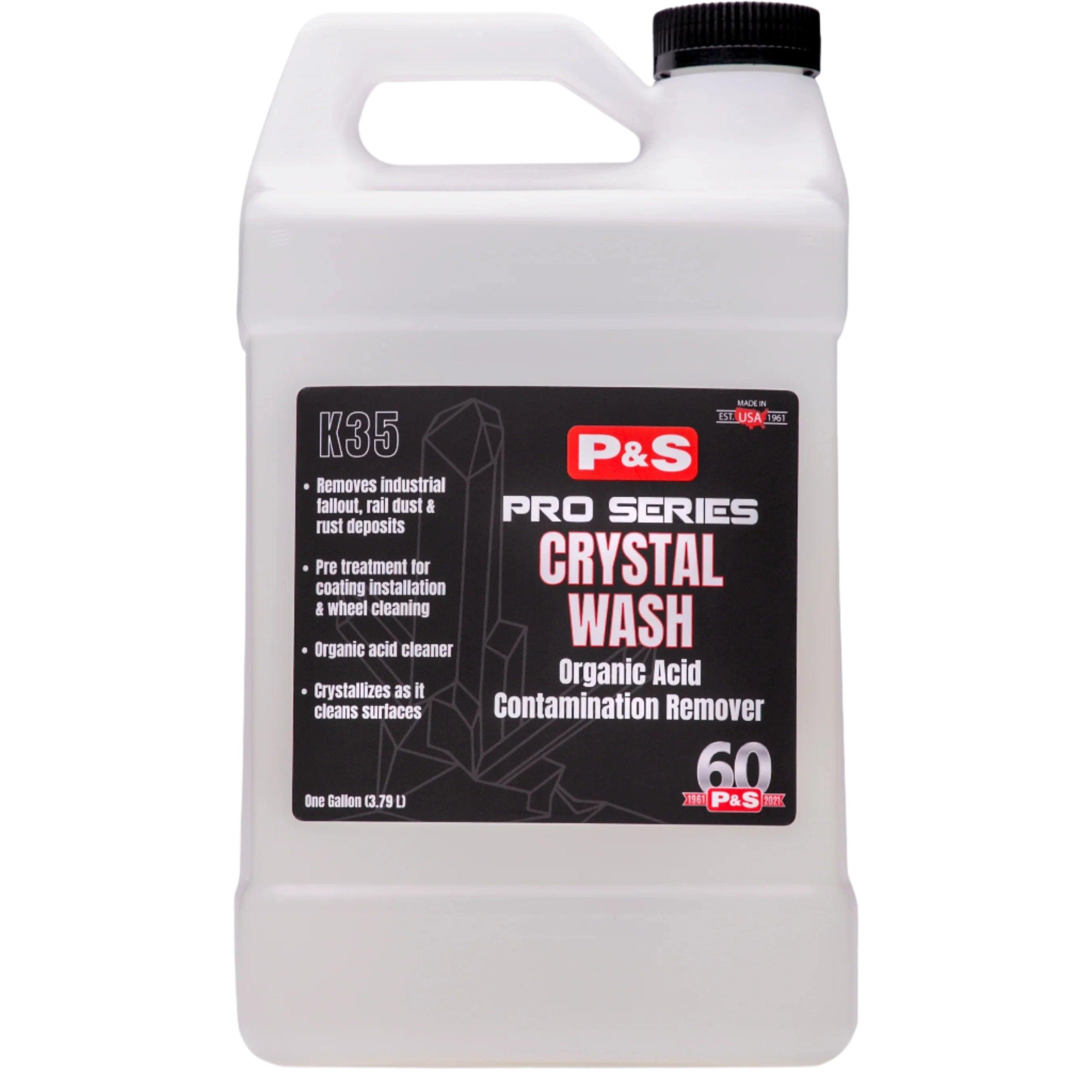 P&S Crystal Wash Solution de décontamination chimique avancée
