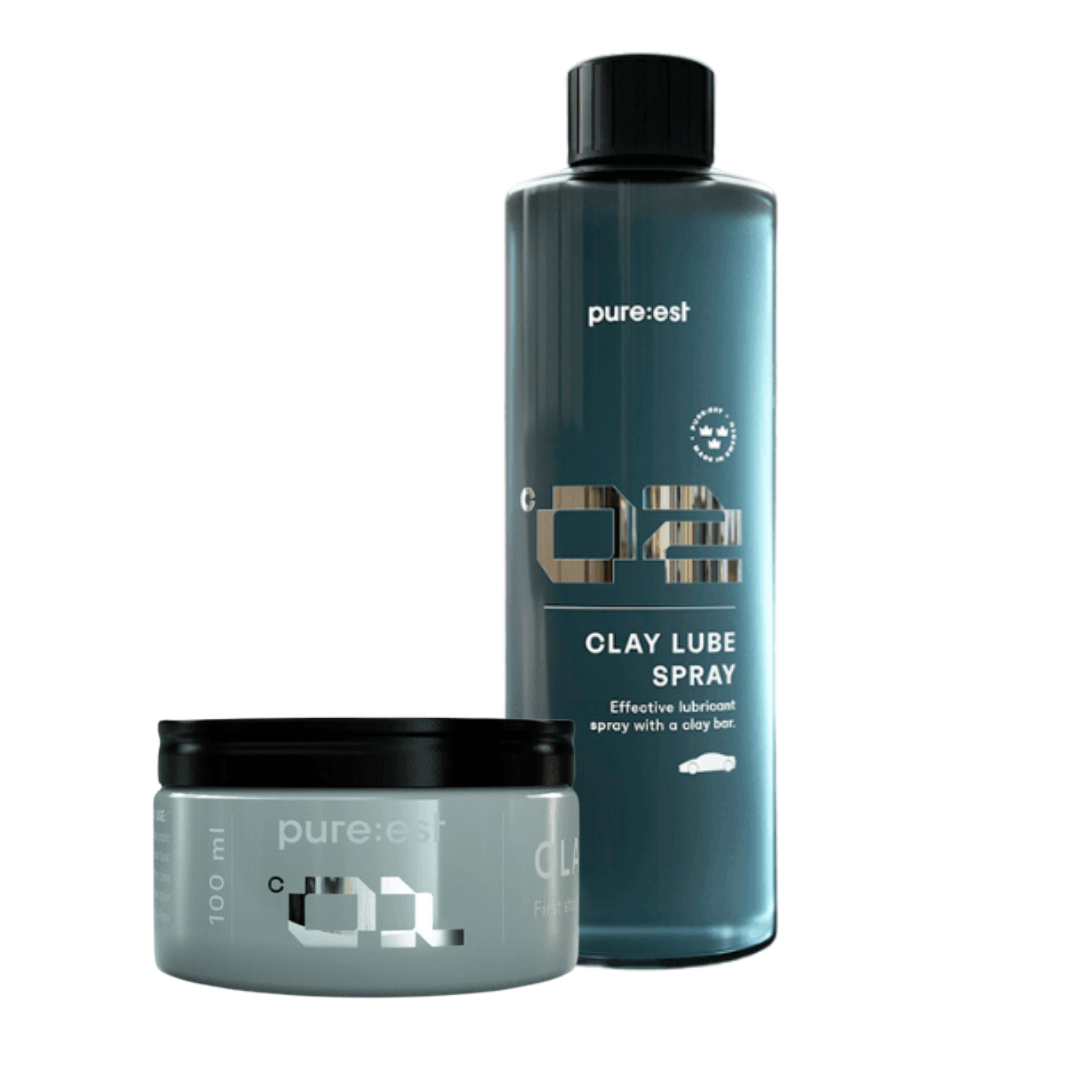PURE : EST Kit C1 & C2 Clay Bar – La solution ultime de décontamination