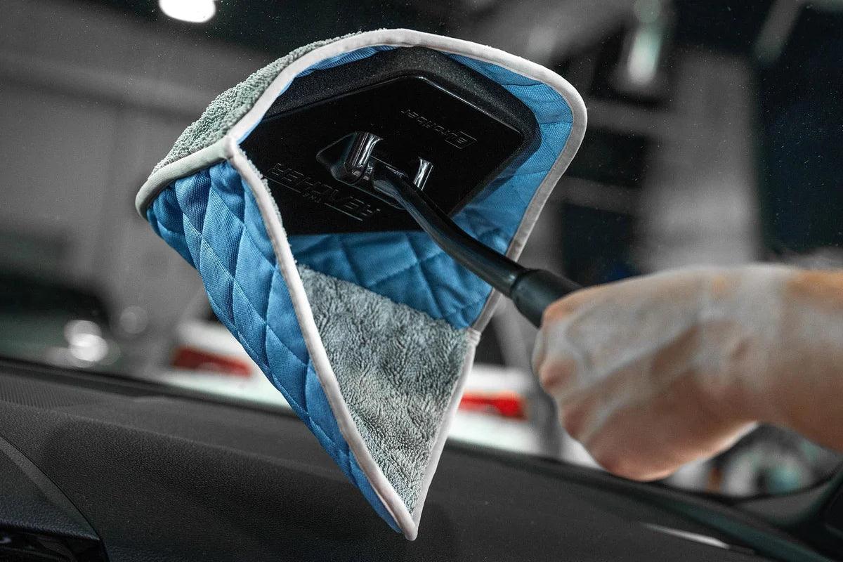 AUTOFIBER Reacher Glass Kit Smooth Glass Flip Towels & Reacher Extension Tool
