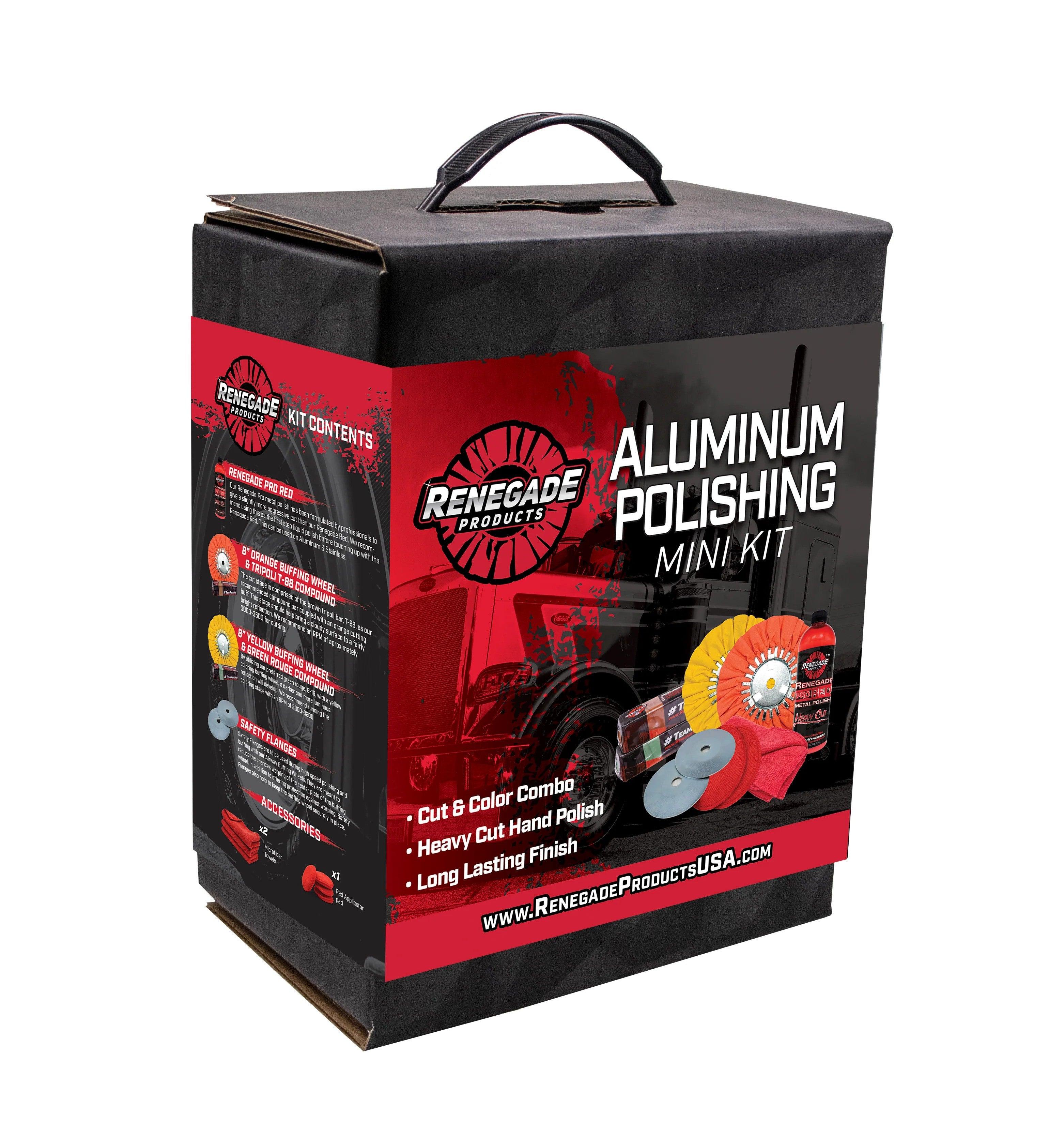 RENGADE Kit Mini de Polissage en Aluminium