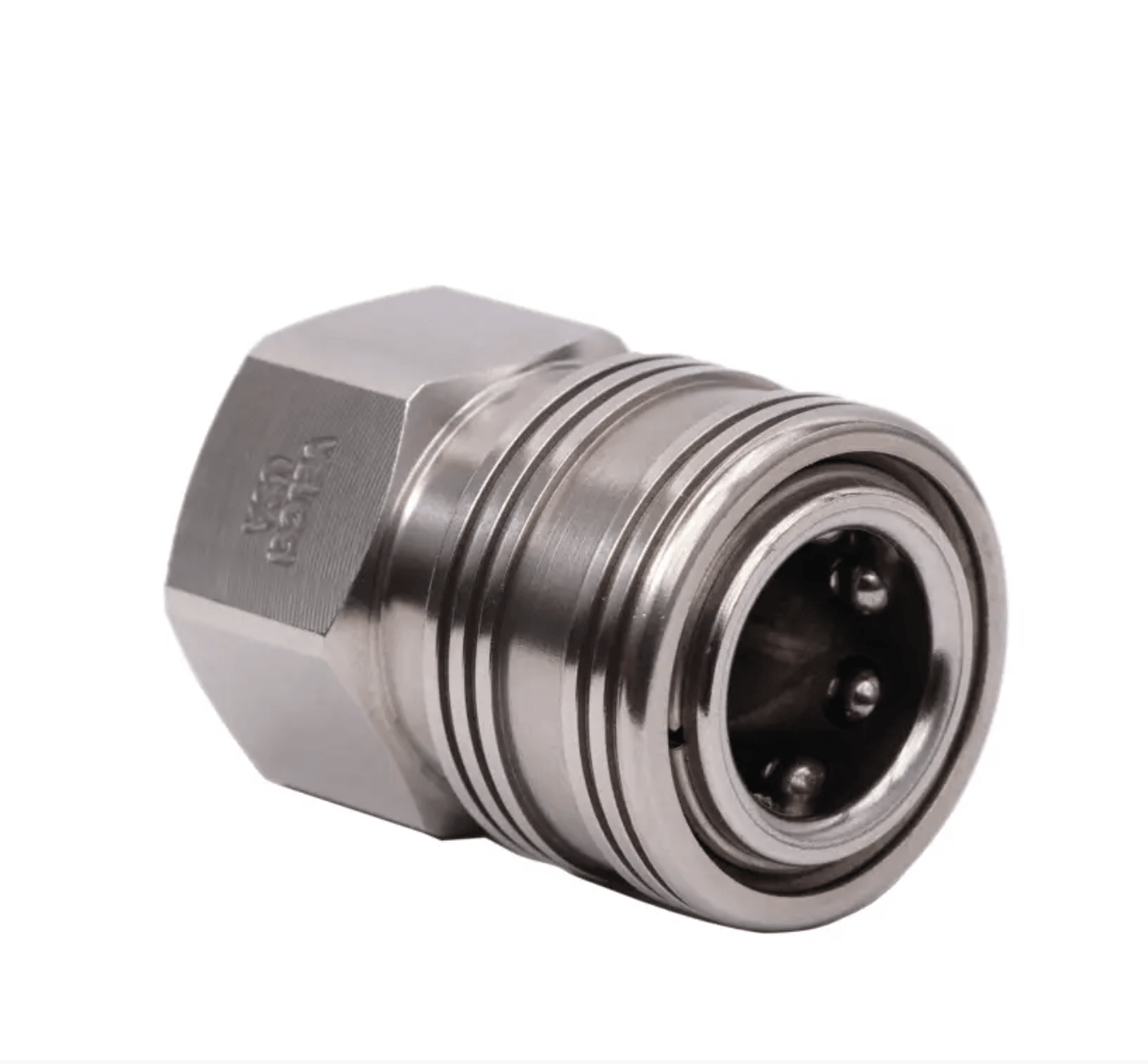 MTM HYDRO Prima Raccord rapide en acier inoxydable 3/8FPT