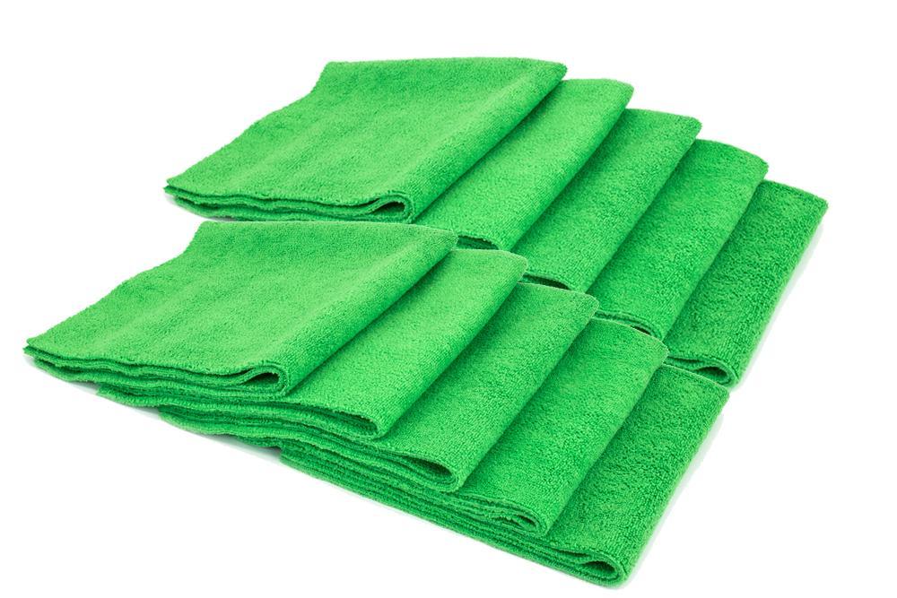 AUTOFIBER | Mr.Everything Premium Paintwork Towel (16" x 16") 10 Pack Green Car Supplies Warehouse