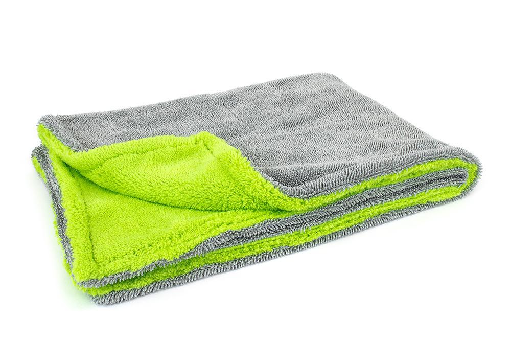 AUTOFIBER | Amphibian Drying Towel (20x30) Green and Grey Car Supplies Warehouse