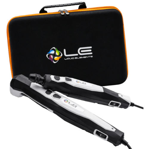 LIQUID ELEMENTS A800 Mini Système de Polissage Sans Fil – Outils de Précision Compacts pour le Détail dans les Espaces Restreints