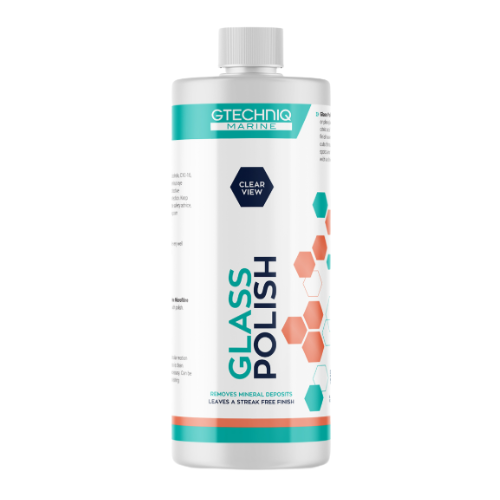 GTECHNIQ Polish Marin pour Vitres – Nettoyant à Base d’Eau pour Fenêtres et Vitres de Bateau