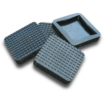 BENDPAK Tampons en Caoutchouc Carrés pour Ponts élévateurs