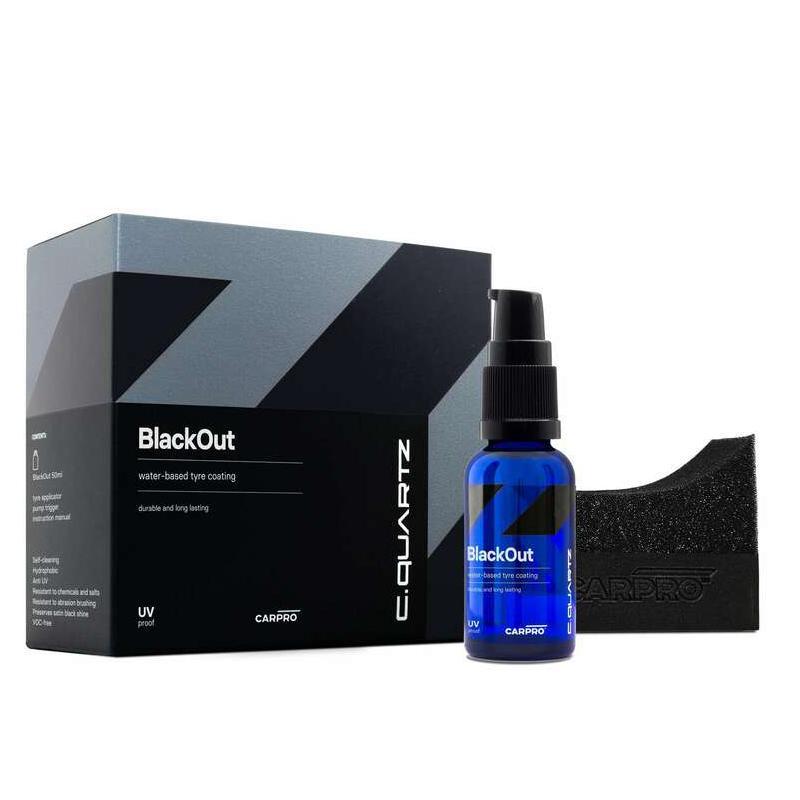 CARPRO Blackout - Revêtement pour pneus et caoutchouc