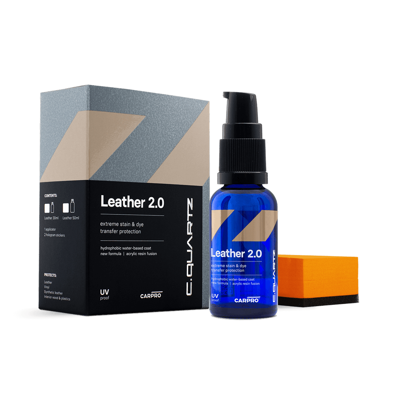 Revêtement en cuir et vinyle CARPRO CQuartz 2.0