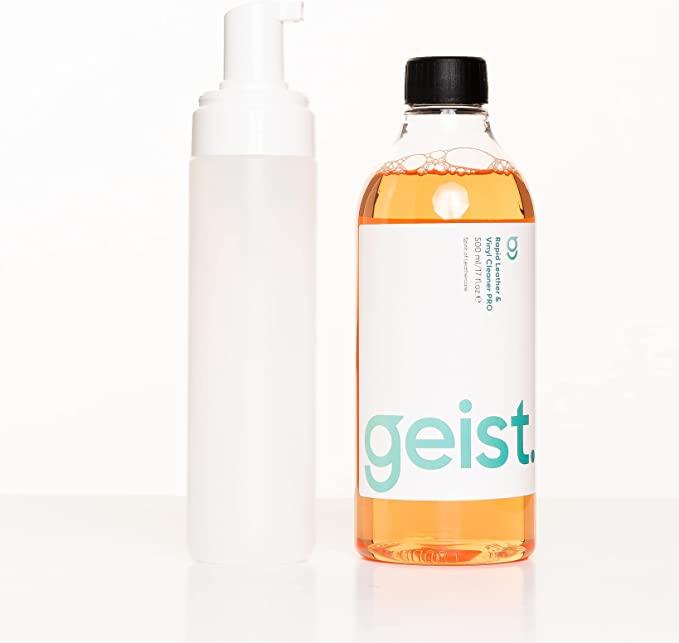 Nettoyant pour cuir de qualité professionnelle GEIST Rapid Pro 500 pour les taches et les contaminants tenaces