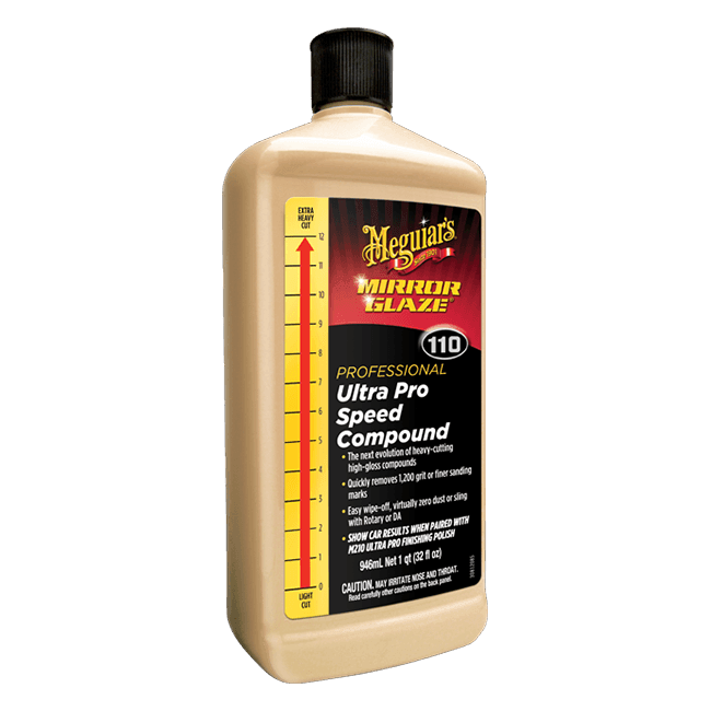 Meguiar's M110 Mirror Glaze Ultra Pro Speed Compound - Car Supplies WarehouseMeguiarscompoundcorrection compoundcut