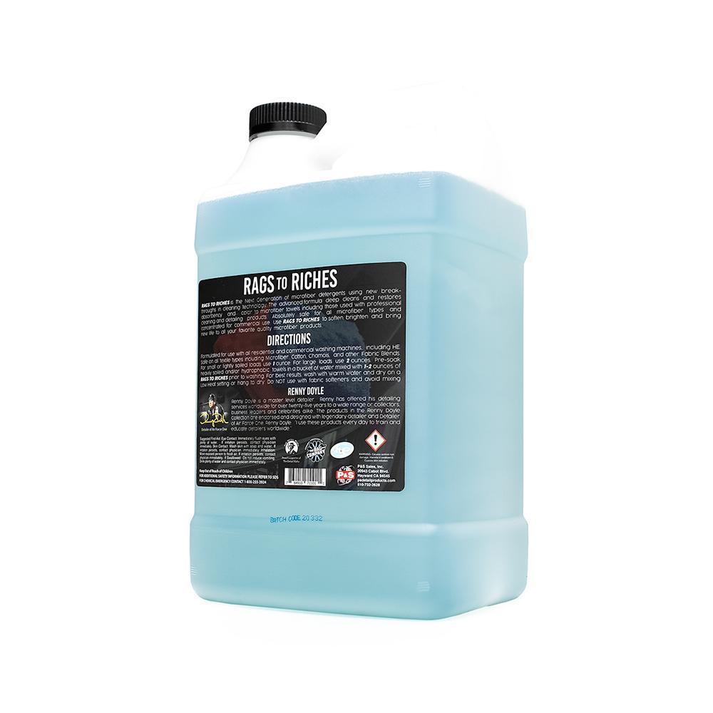 P&S RAGS TO RICHES Microfiber Detergent – Restore, Rejuvenate, and Extend the Life of Your Towels