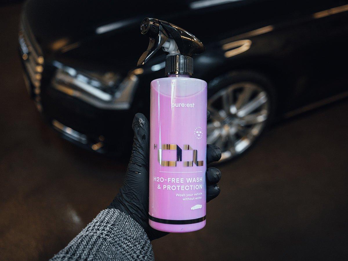 PURE:EST H1 Lavage sans eau & Détail rapide – Brillance à tout moment, n’importe où