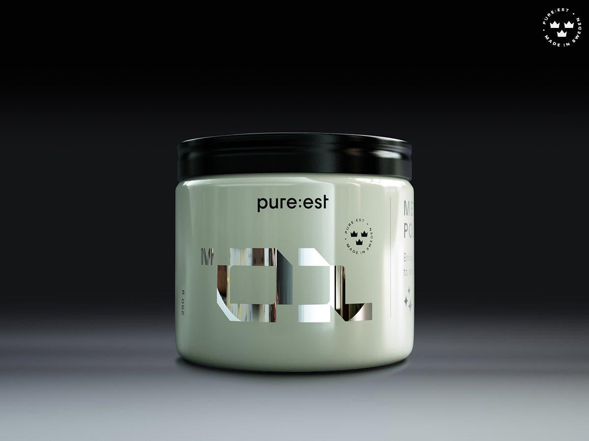 PURE:EST M1 Polish Métal Parfait pour Jantes, Tuyaux d’Échappement, Garnitures et Plus Encore