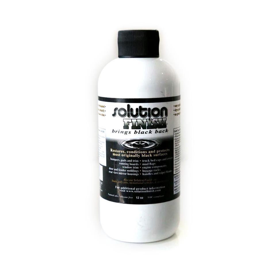 Solution Finish Black Plastic & Vinyl Restorer - Car Supplies Warehouse Solution FinishL1pL2P13L3P25