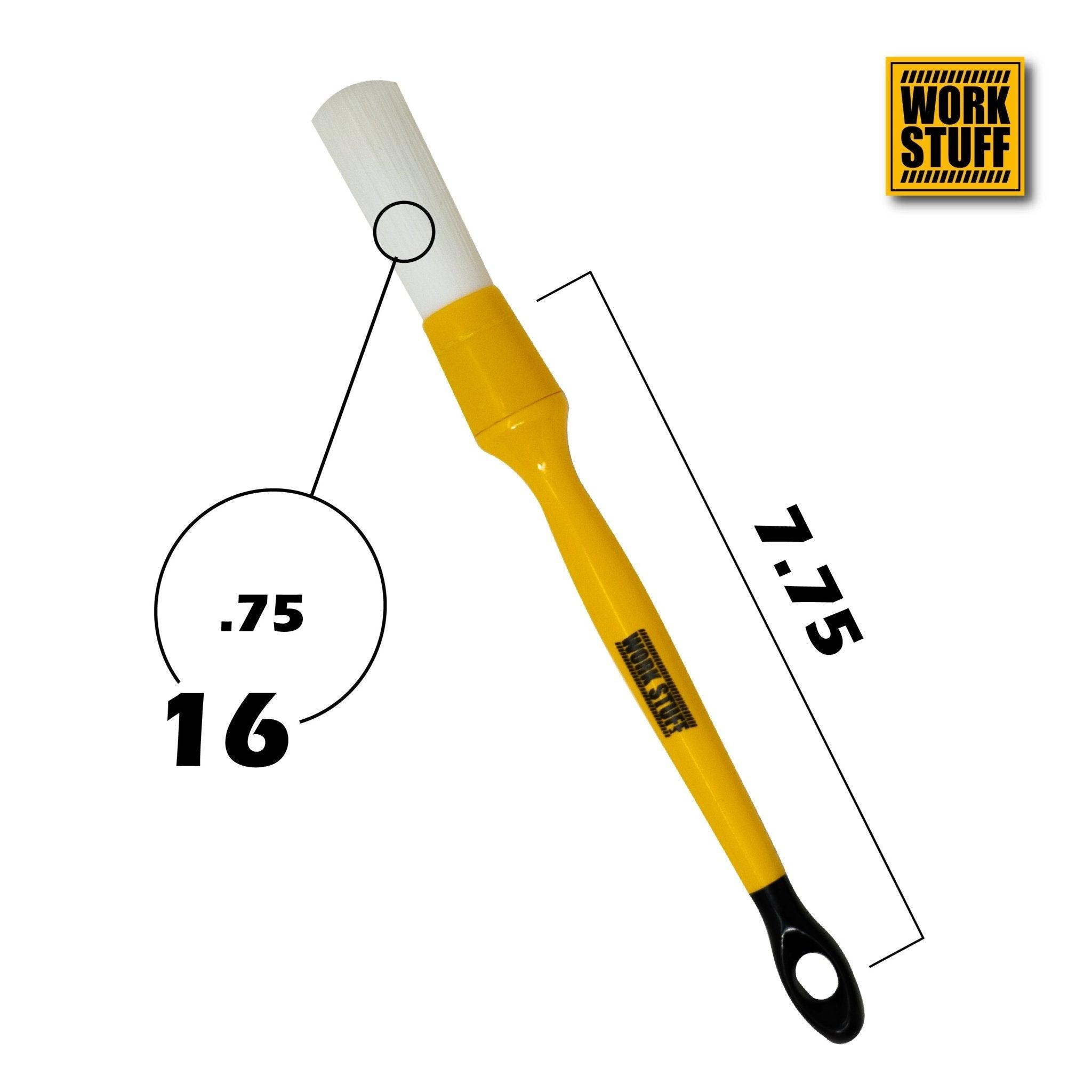 WORK STUFF Brosse de Détail Albino 3 pièces