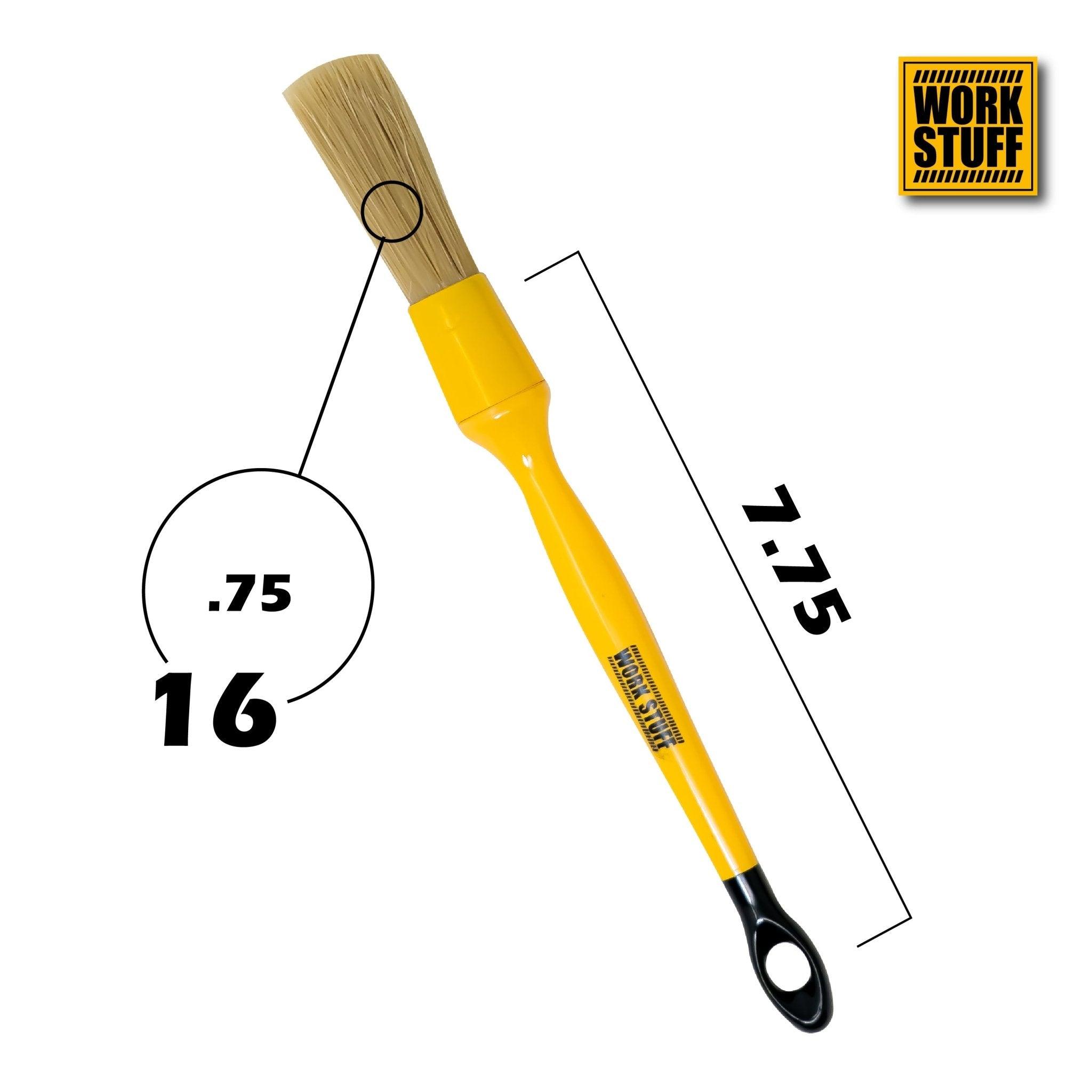 WORK STUFF Brosse de Détail Classique Pack de 3