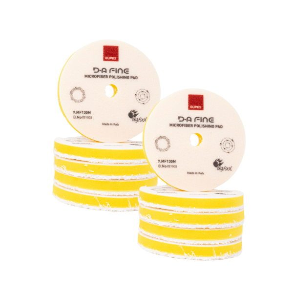RUPES D-A Microfibre de Polissage Fin (Jaune)