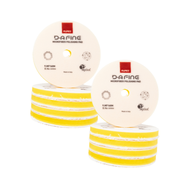 RUPES D-A Microfibre de Polissage Fin (Jaune)