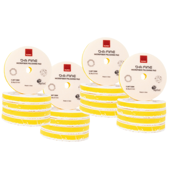 RUPES D-A Microfibre de Polissage Fin (Jaune)