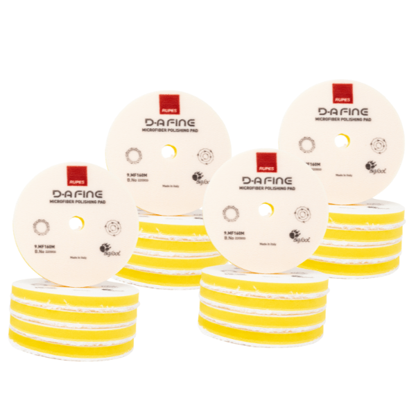 RUPES D-A Microfibre de Polissage Fin (Jaune)