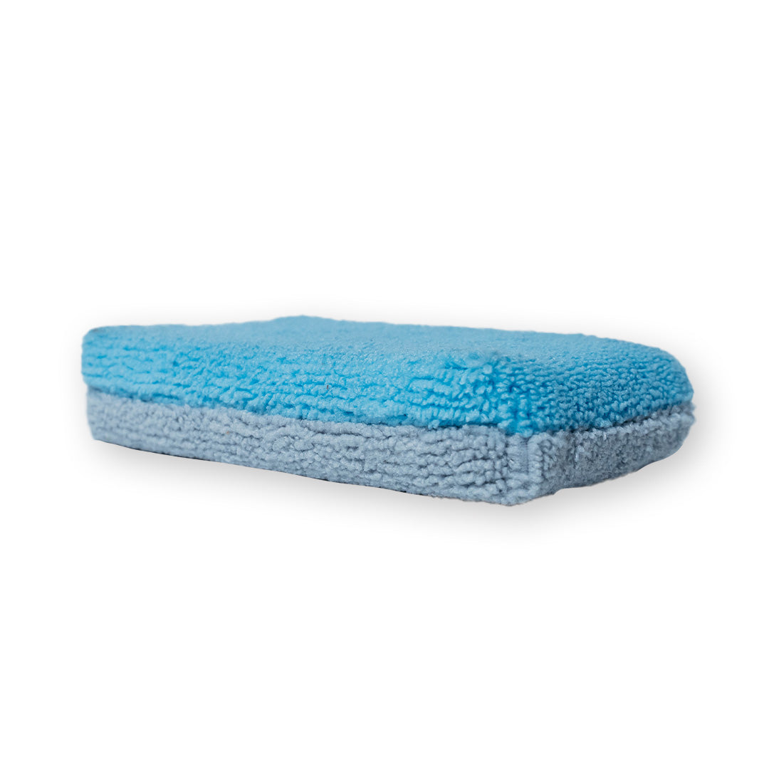 Applicateur AUTOFIBER Thin Saver, éponge applicatrice de revêtement en microfibre Terry avec barrière en plastique