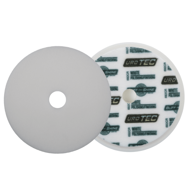 BUFF AND SHINE | Uro-Tec Soft White Foam Grip Finishing Pad Car Supplies Warehouse