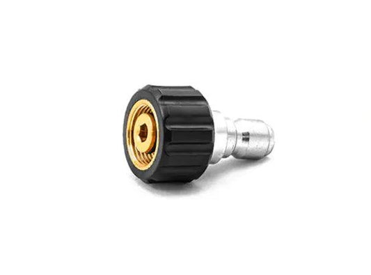 MTM  HYDRO 14mm Twist Seal Coupler X 3/8" Stainless QC Plug