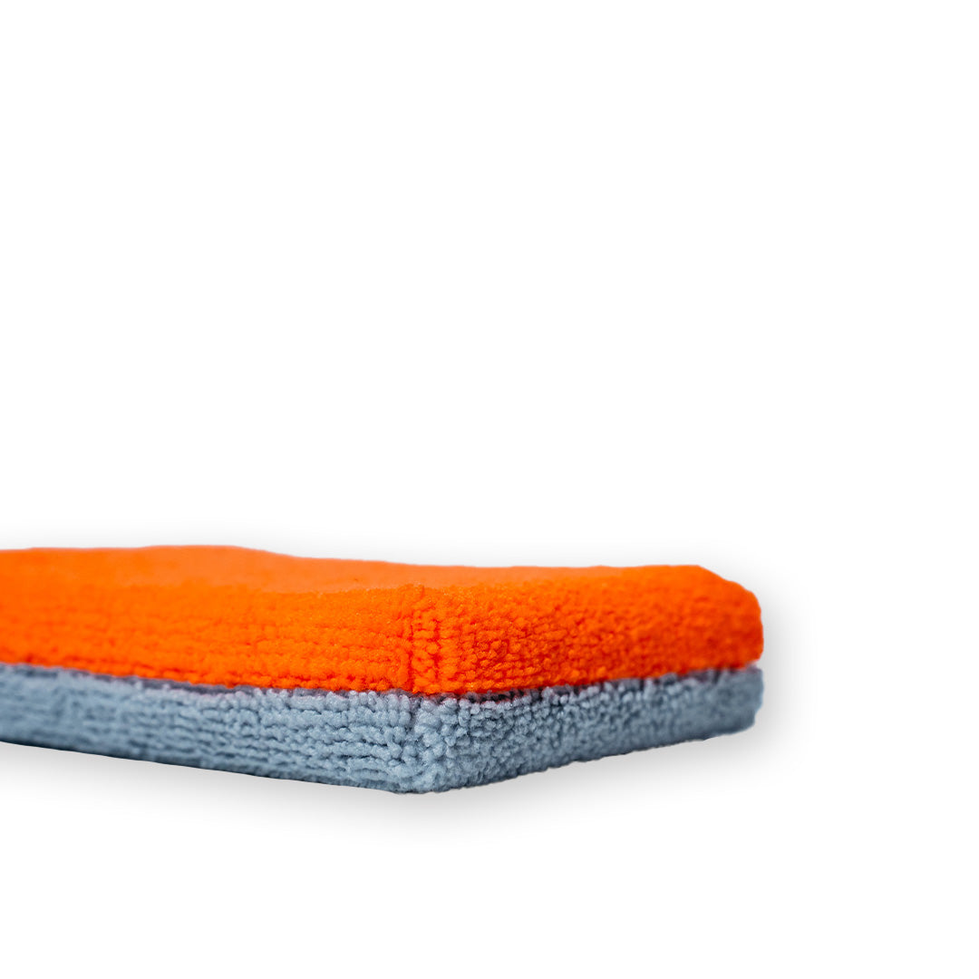 Applicateur AUTOFIBER Thin Saver, éponge applicatrice de revêtement en microfibre Terry avec barrière en plastique