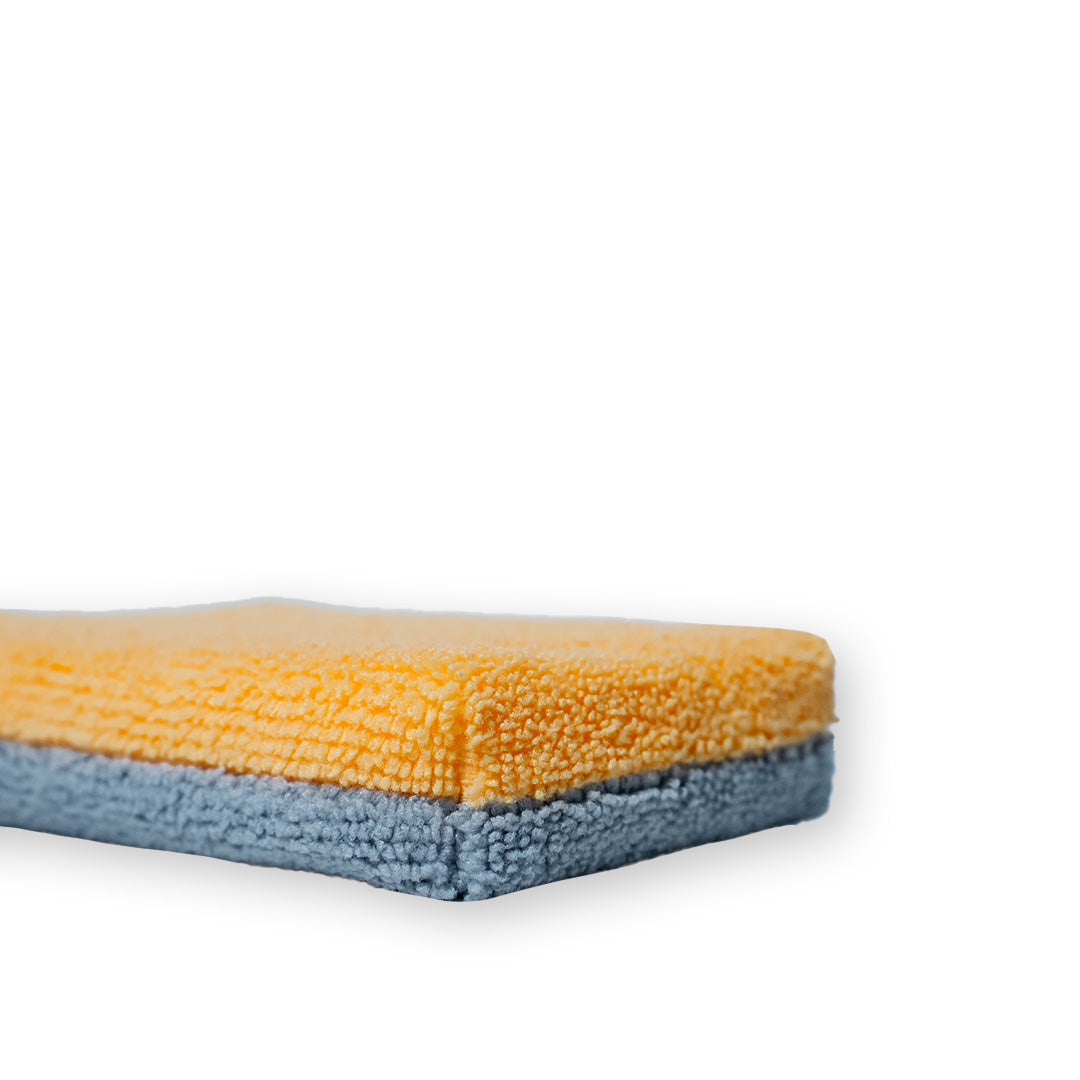 Applicateur AUTOFIBER Thin Saver, éponge applicatrice de revêtement en microfibre Terry avec barrière en plastique