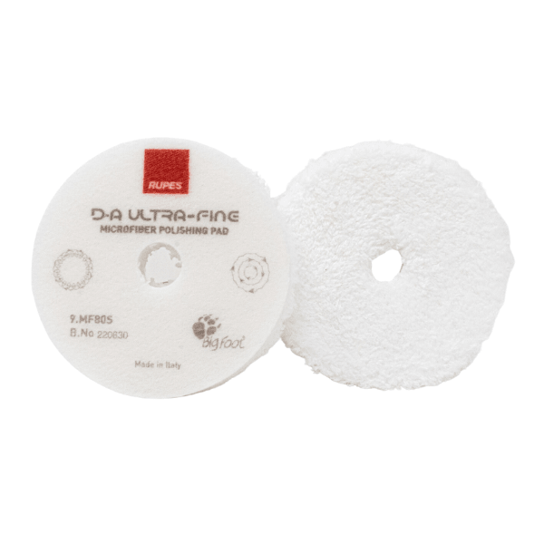 RUPES D-A Tampon Microfibre Ultra-Fin (Blanc)