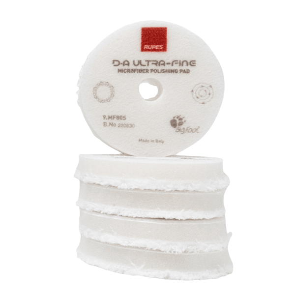 RUPES D-A Tampon Microfibre Ultra-Fin (Blanc)