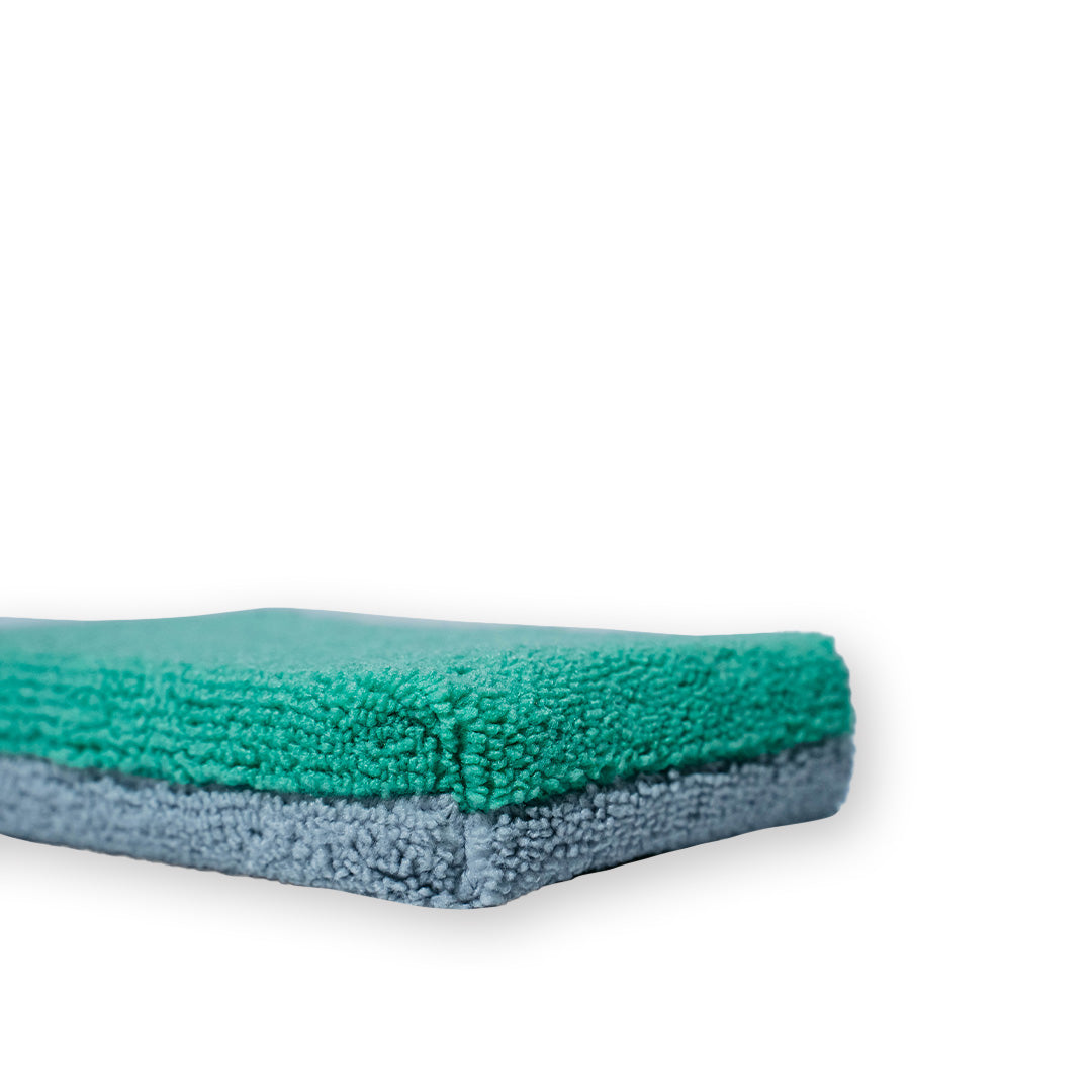 Applicateur AUTOFIBER Thin Saver, éponge applicatrice de revêtement en microfibre Terry avec barrière en plastique