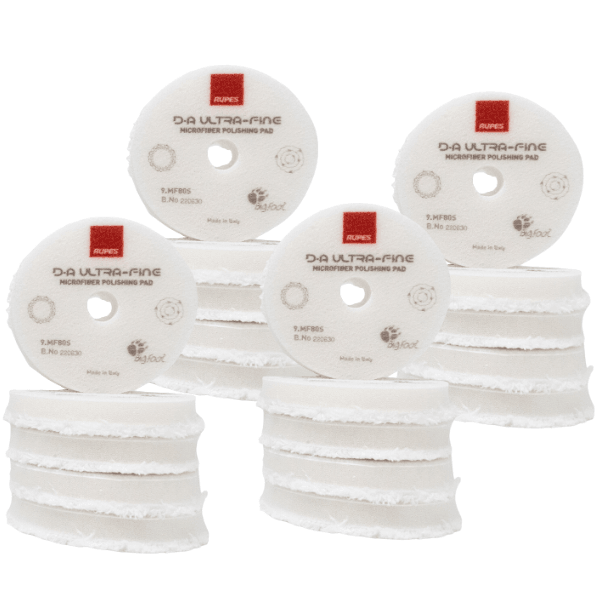 RUPES D-A Tampon Microfibre Ultra-Fin (Blanc)