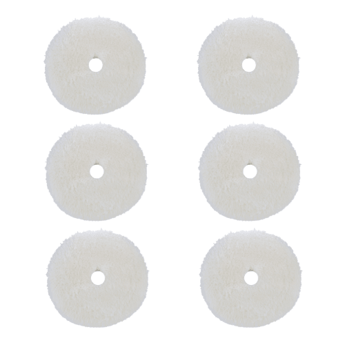 BUFF AND SHINE | Natural 100% Knitted Wool Blue Interface (Edge Bevel) • Soft Cut Car Supplies Warehouse