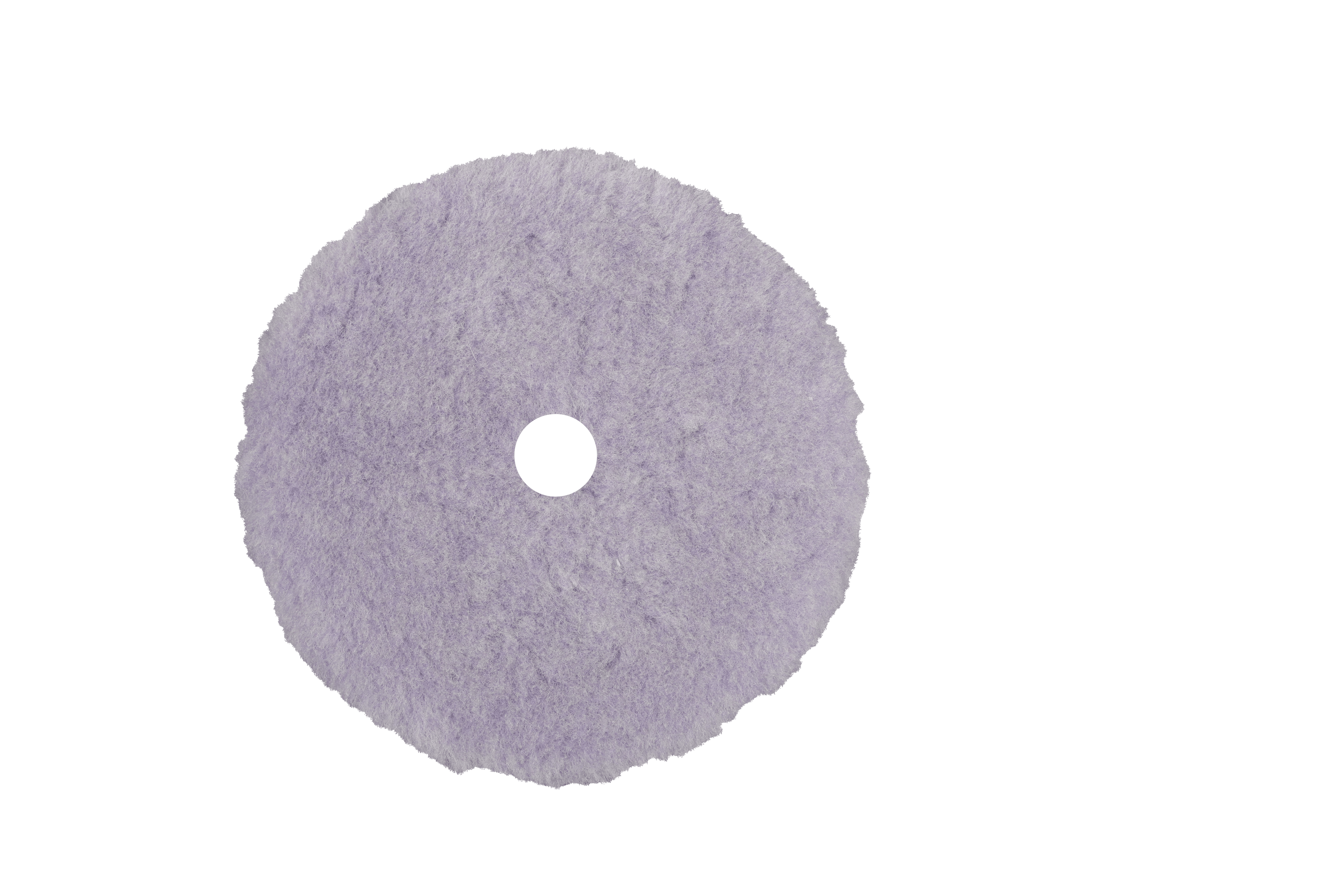 BUFF AND SHINE Purple 100% Knittted Wool Blend Cutting Pads
