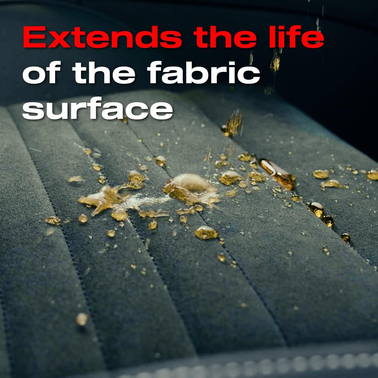 Nasiol CabinCare Fabric Interior Protectant pour les garnitures et les tapis automobiles Protection hydrophobe longue durée pour les sièges, les tapis et les capotes de cabriolets
