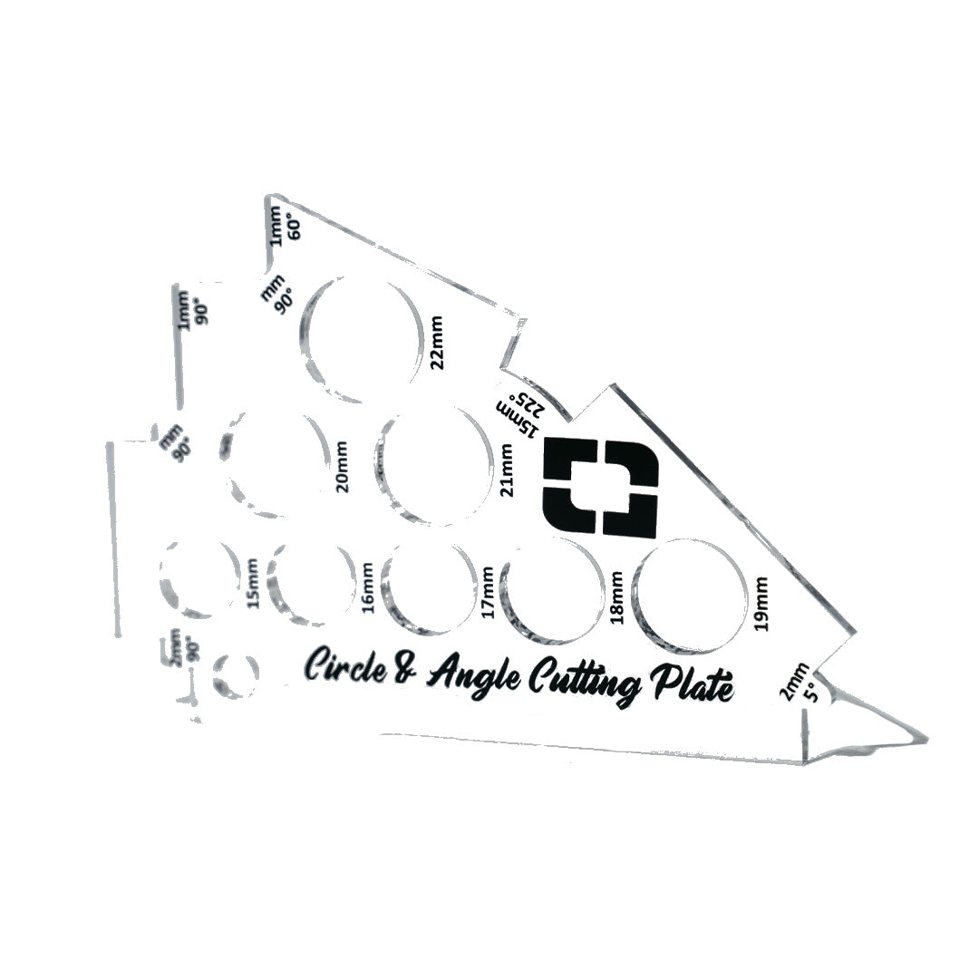 OPTICLE Circle & Angle Cutting Plate – Precision Tool for Window Tint & PPF