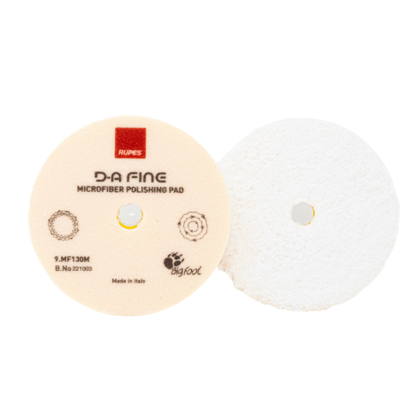 RUPES D-A Microfibre de Polissage Fin (Jaune)