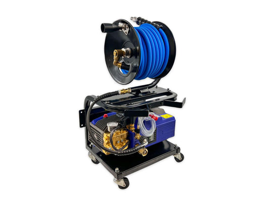 AR Blue AR630TSS-PRO, PRESSURE WASHER, ROLLING & WALL MOUNT CART, AND ACCESSORIES KIT