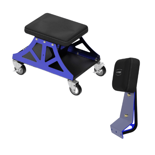 Black and Blue Vyper Low Pro with Back Rest