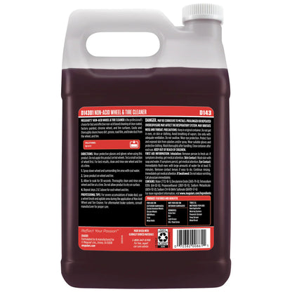Nettoyant non acide pour jantes et pneus Meguiar's D143 : puissant, sûr et à action rapide