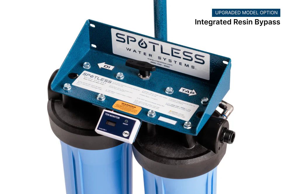 CR SPOTLESS Système de filtration d’eau déionisée 300 gallons sur roulettes