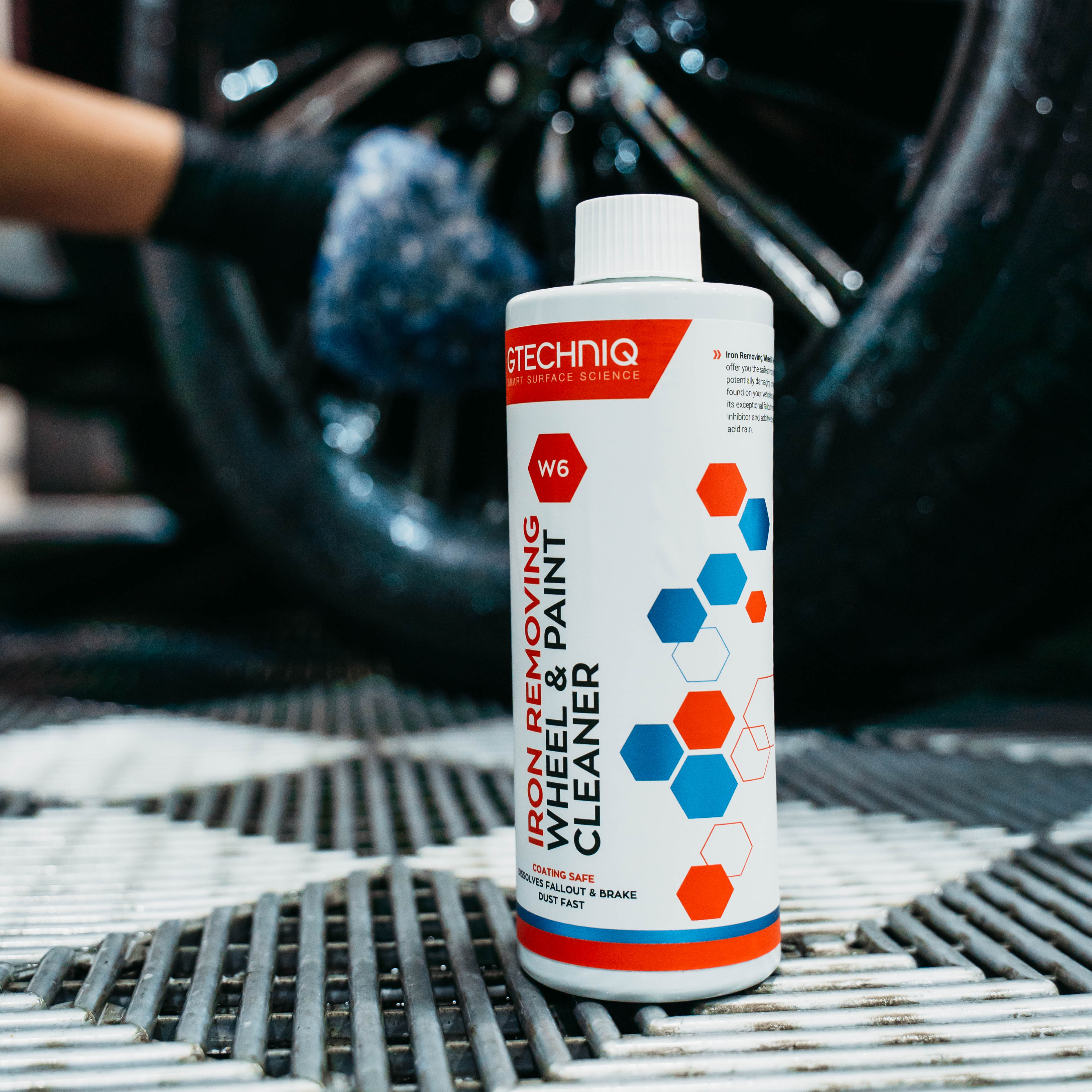 Gtechniq W6 Fallout & Iron Remover – Gel de décontamination sûr et puissant pour peinture et jantes