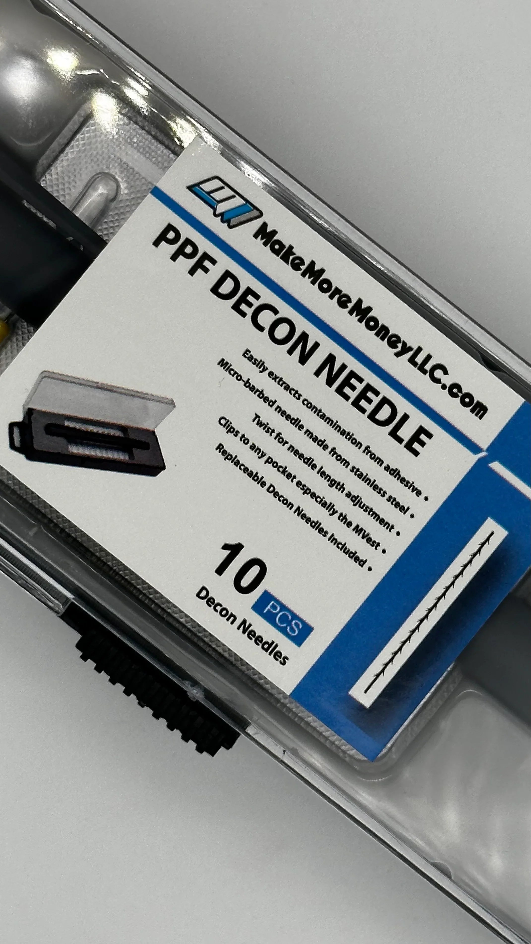 Aiguille PPF Decon – Outil de précision pour l'élimination des contaminants destiné aux installateurs de PPF